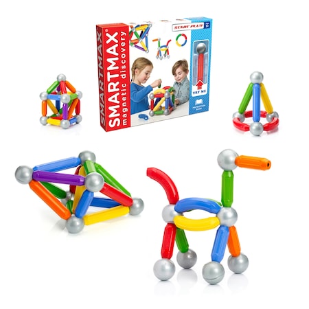 Smartmax Magnetic Discovery Start Plus, 30 Piece Set SMX310US